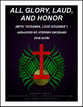 All Glory, Laud, And Honor (with Hosanna, Loud Hosanna) SATB choral sheet music cover